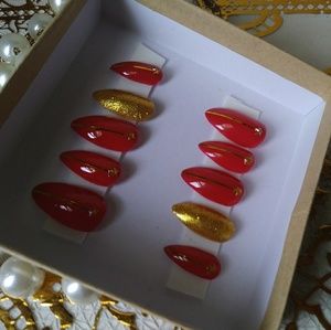 Reusable Gel  Press on nails